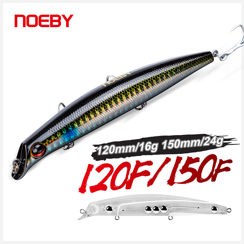 Fishing Lure Topwater - Noeby sasuke minnow iscas de pesca