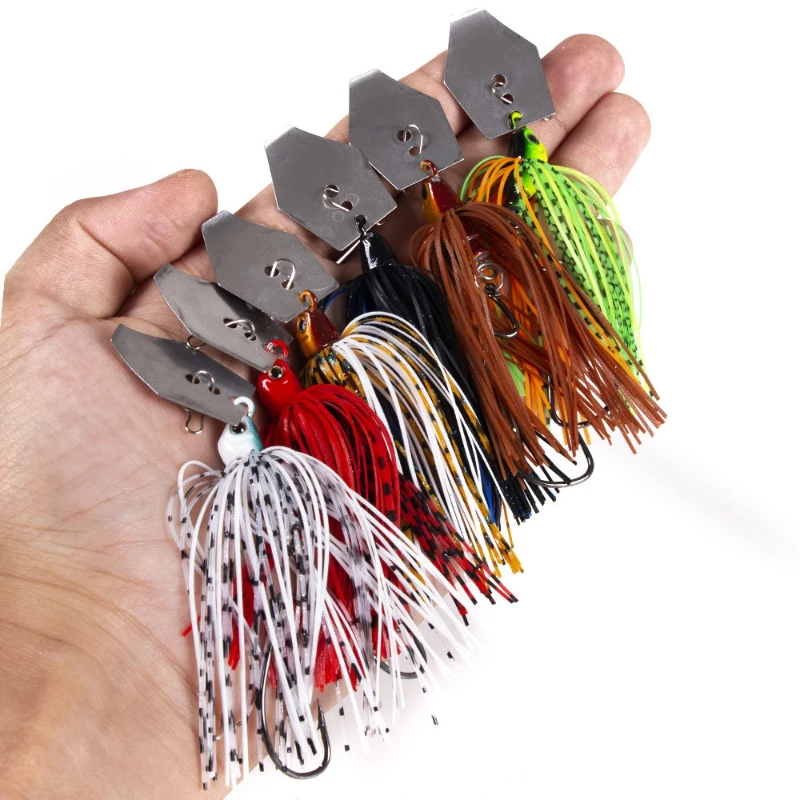 Fishing Lure Crankbait - 6 pçs/set chatterbait iscas de pesca