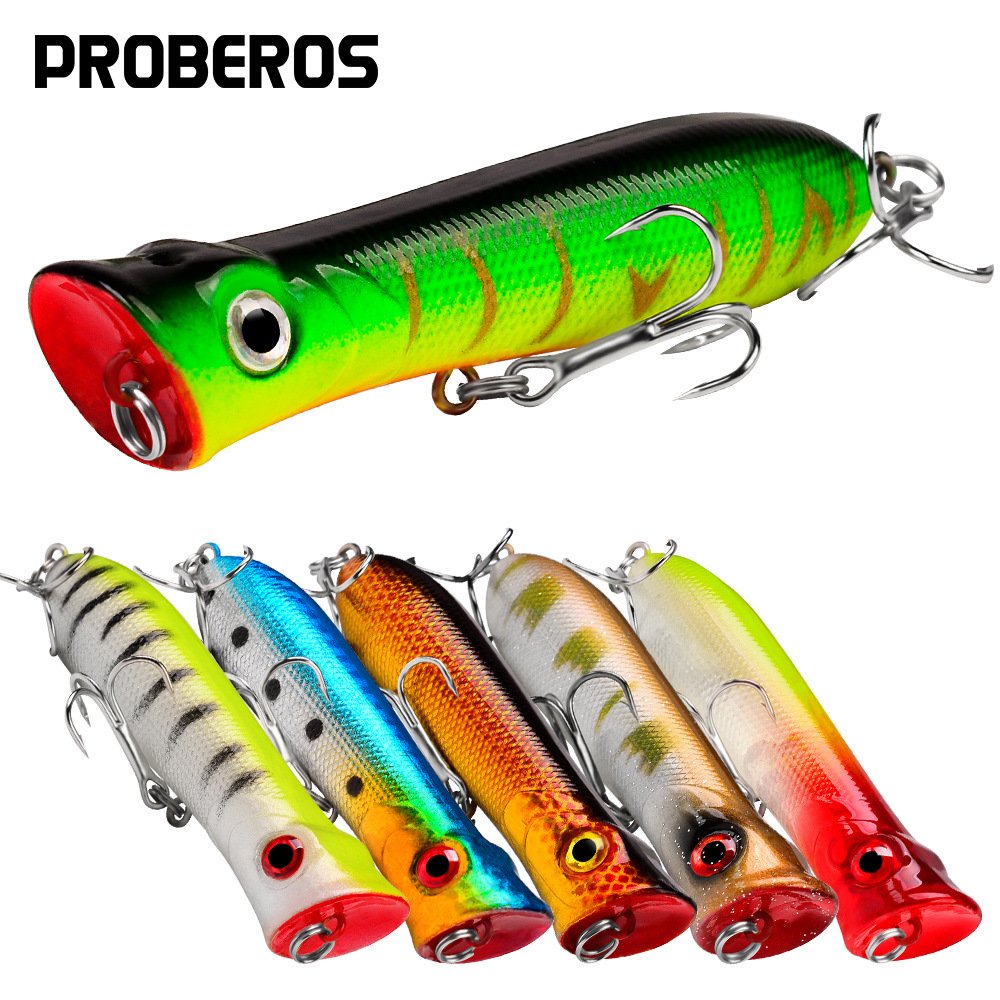 Fishing Lure Popper - Popper de fundição longa premium para