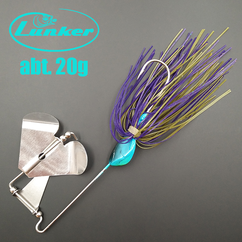 Fishing Lure Buzzbait - Wusanban Lunker Spinner Iscas Isca de