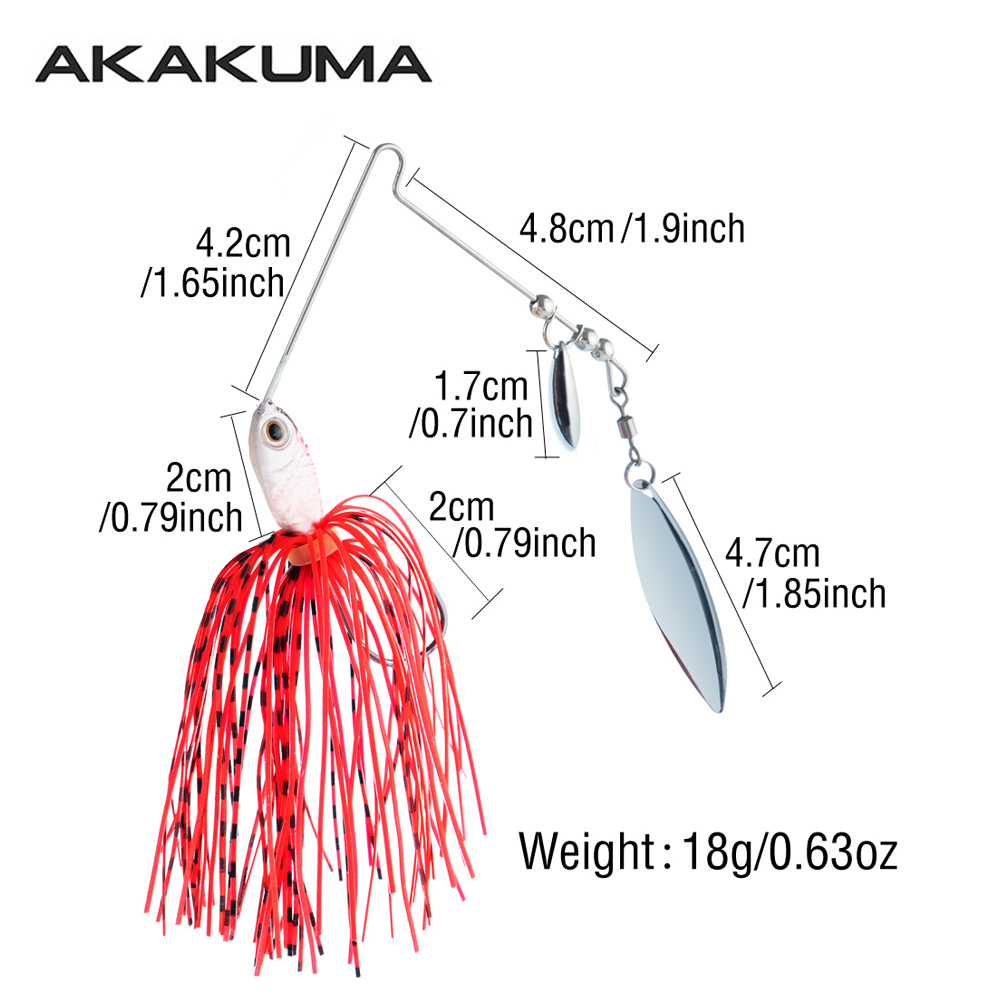 4 Iscas Artificiais Spinnerbai - Fishing Lure Blade Bait avaliação e preço