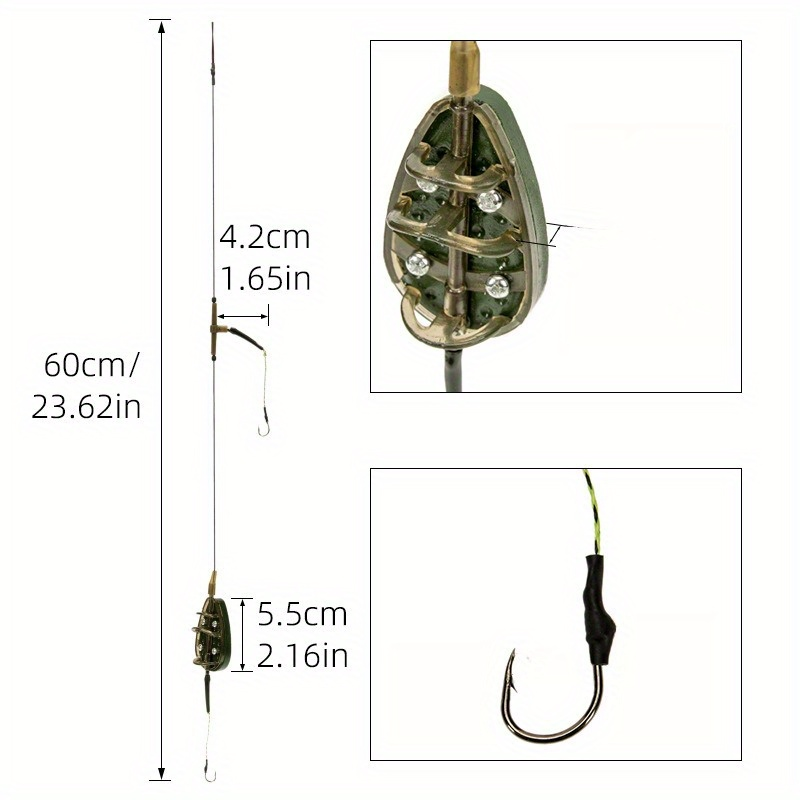 1pc kit alimentador de pesca d - Fishing Lure Making Kit avaliação e preço