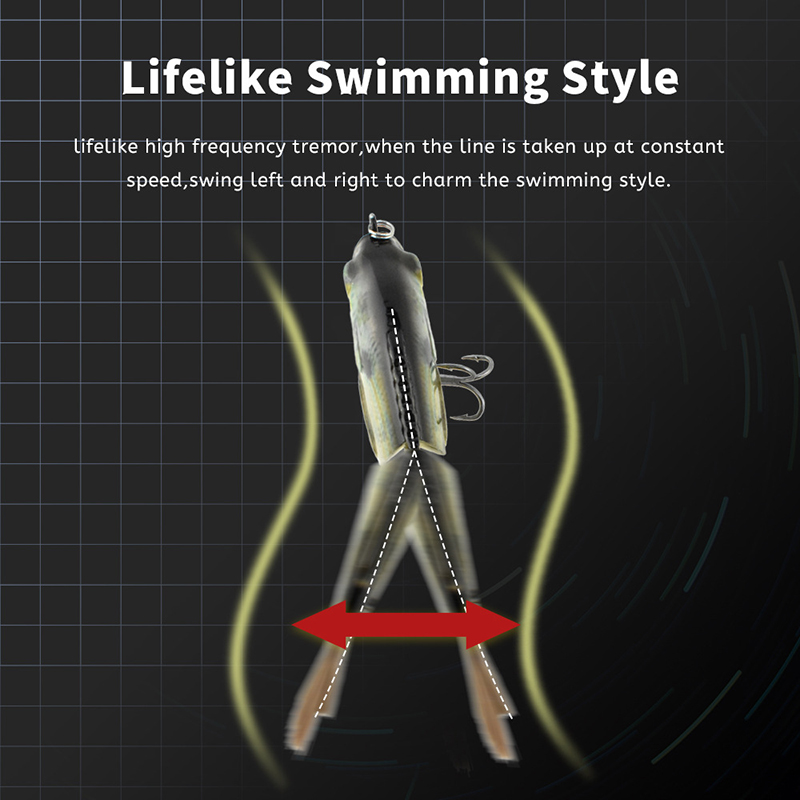 Isca Plástica Biônica de Duas  - Fishing Lure Popper avaliação e preço