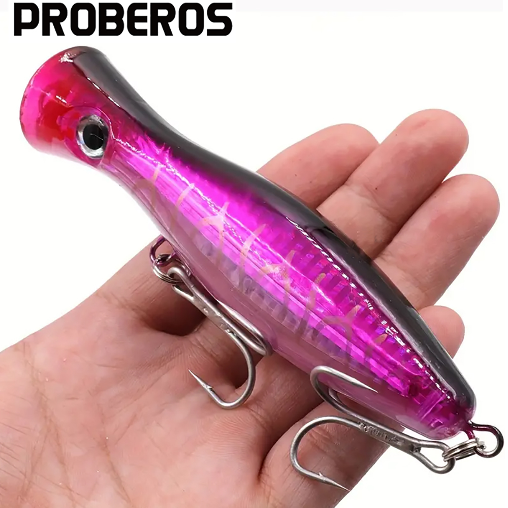Isca Artificial Rígida PROBERO - Fishing Lure Popper avaliação e preço