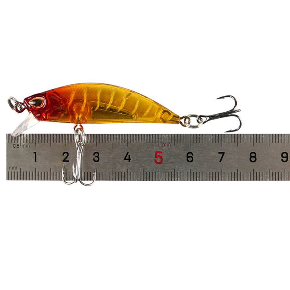 Mini naufrágio minnow wobblers - Fishing Lure Crankbait avaliação e preço