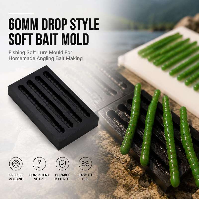 Molde para Isca de Pesca Tipo  - Fishing Lure Kit avaliação e preço