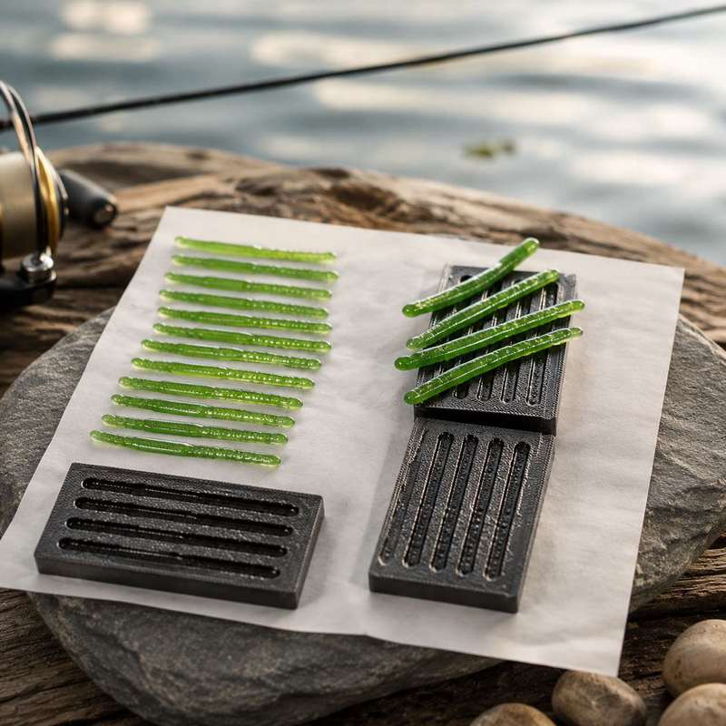 Molde para Isca de Pesca Tipo  - Fishing Lure Kit avaliação e preço