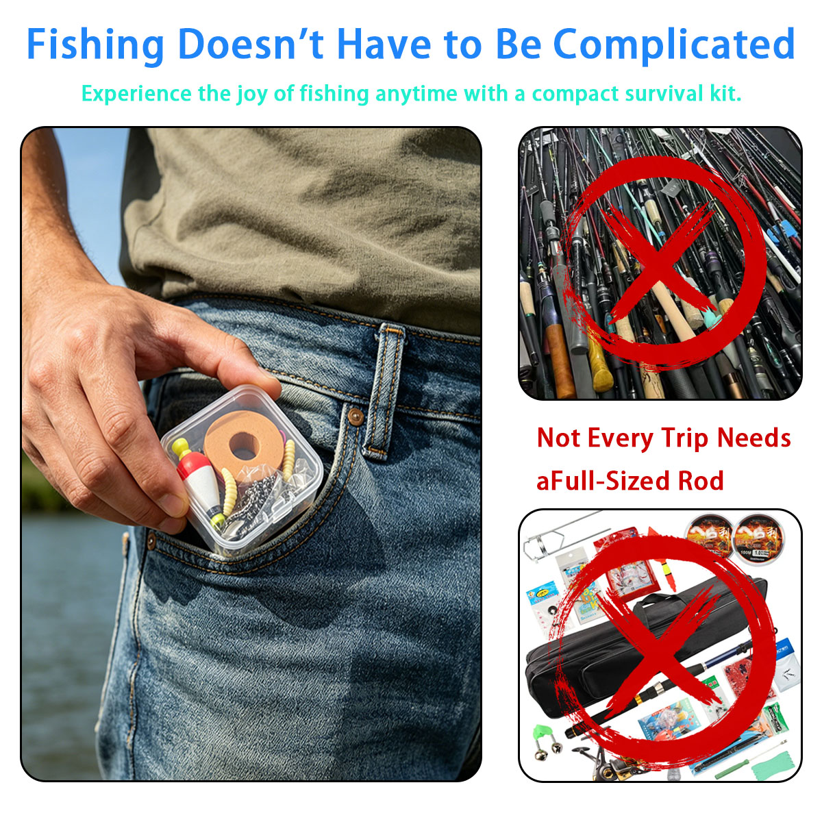Conjunto portátil de equipamen - Fishing Lure Making Kit avaliação e preço