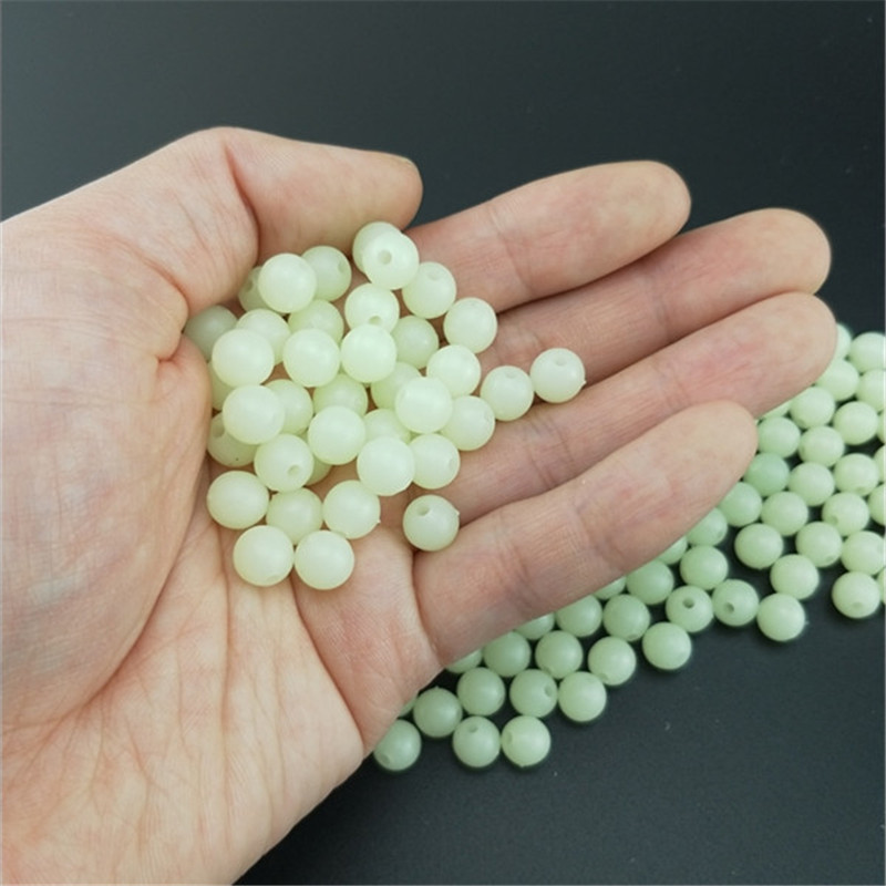 100 contas luminosas 3mm-8mm f - Fishing Lure Making Kit avaliação e preço