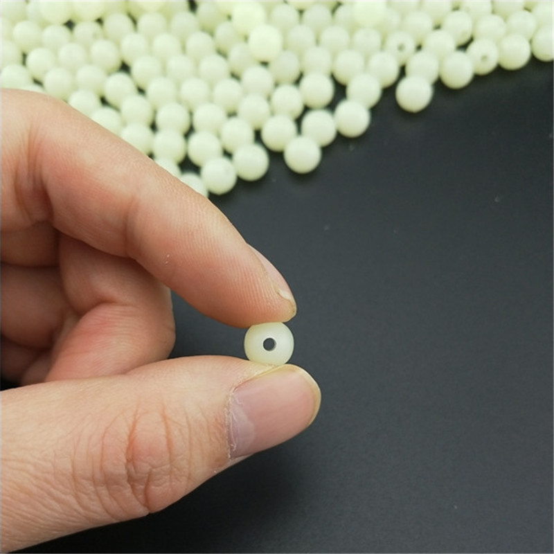 100 contas luminosas 3mm-8mm f - Fishing Lure Making Kit avaliação e preço