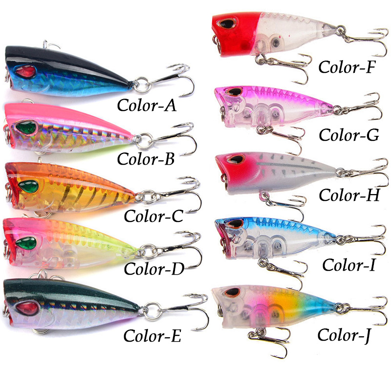 Yucong 1pc mini popper isca de - Fishing Lure Crankbait avaliação e preço