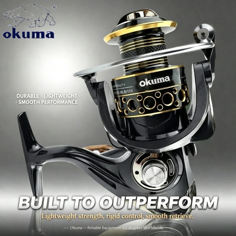 Carretilha de Pesca OKUMA, Car - Abu Garcia Reel Max avaliação e preço