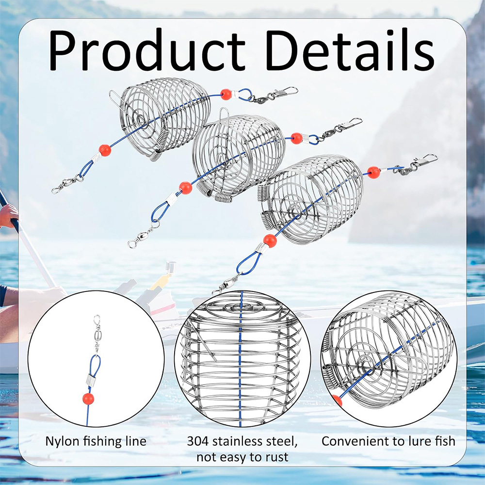 Cesto de Isca para Pesca de Ca - Fishing Lure Accessories avaliação e preço