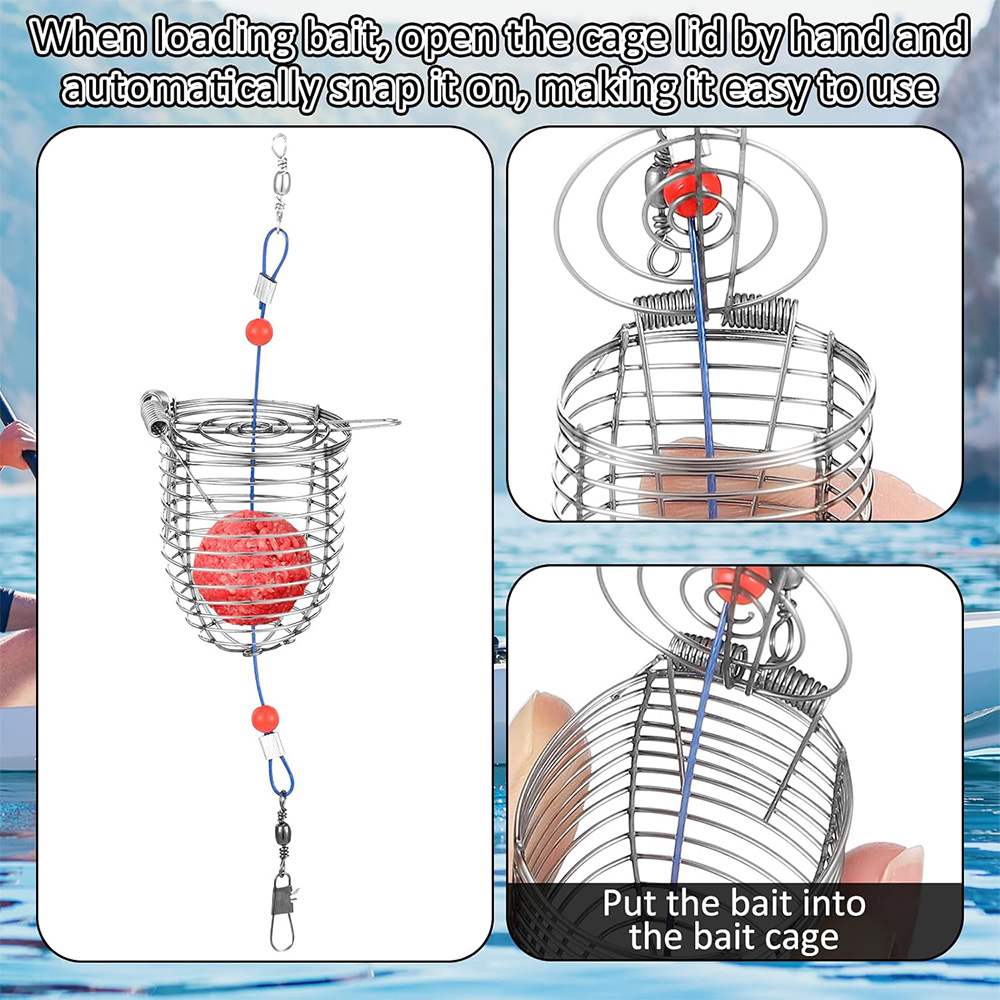 Cesto de Isca para Pesca de Ca - Fishing Lure Accessories avaliação e preço